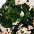 あんころレンジャー's cooksnap of when they made わかめと豚肉のごま油風味炒め.