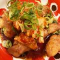 パッシーユ's cooksnap of when they made 焼肉のタレde鶏キムマヨ.