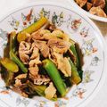 みぽぽ37's cooksnap of when they made スナップえんどうと豚肉のポン酢炒め.