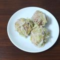 resaresa's cooksnap of when they made 旬☆たけのこと春キャベツの焼きシューマイ.