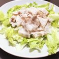 居酒屋まるみ's cooksnap of when they made お肉しっとり柔らか☆豚しゃぶサラダ.