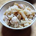 和☆2049's cooksnap of when they made お弁当に☆本格美味しい鶏入りタケノコご飯.
