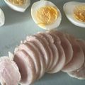 Yokchina's cooksnap of when they made ゆで卵　光熱費節約.