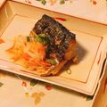 yesmama's cooksnap of when they made 鯖の焼きびたし　with　玉葱＆人参♪.
