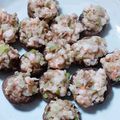 LOVEのこ's cooksnap of when they made 椎茸の海老詰め.