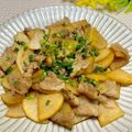 ルパンのかあさん☆彡's cooksnap of when they made 豚バラ大根のポン酢炒め.