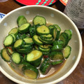 ちょこまなな＊°'s cooksnap of when they made あのタレで！きゅうりの漬物中華風.