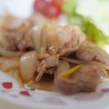 かすてら１２'s cooksnap of when they made 豚バラ肉で！基本の豚肉しょうが焼き.