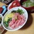 よちりん's cooksnap of when they made ねぎトロたく丼☆.