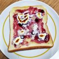＊なぁ＊'s cooksnap of when they made ＊ジャムとスキムミルクのトースト＊.