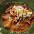 マルちゃんハニー's cooksnap of when they made 圧力鍋で簡単もつ煮　味噌味.