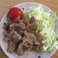 Mutty012's cooksnap of when they made ガッツリ旨い♪甘辛醤油の豚肉生姜焼き.