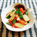 ﾁｲﾁｬﾝﾏﾏ's cooksnap of when they made 春のお弁当☆タケノコと絹さやの炒めもの.