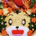 ルソナ's cooksnap of when they made キャラ弁＊しまじろうのオムライス.