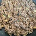 星☆星☆美's cooksnap of when they made 肉味噌大葉舞茸！！.