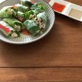 Etsu☆ko's cooksnap of when they made カニカマ生春巻き.