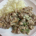 匡史さん's cooksnap of when they made 豚ロース薄切り肉の青ねぎわさびマヨ焼き.
