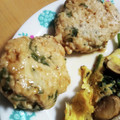 ひろ☆はる❇︎ママ's cooksnap of when they made エノキでかさ増しW低カロ✧大葉塩つくね✣.