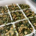 れでよと's cooksnap of when they made 離乳食後期♡小松菜納豆(冷凍可).
