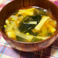 わたさな2016's cooksnap of when they made 簡単★筍と絹さやの味噌汁.