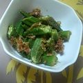 ★リぃ★'s cooksnap of when they made オクラのうめおかか和え～♪.