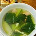 はっぴぃ☆モソモ's cooksnap of when they made 小松菜とベーコンのスープ.