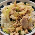 はなはな桜's cooksnap of when they made 余ったら、白菜丼.