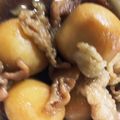 ♥︎atk♥︎'s cooksnap of when they made 【おかず】里芋と豚肉で甘辛ぽってり煮.