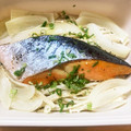 クックTVP95C☆'s cooksnap of when they made 鮭ともやしのレンジ蒸し.