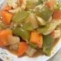 なにゅん's cooksnap of when they made 鶏むね肉で作る酢豚☆とろっとろ食感.