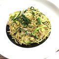 chi−ちゃん's cooksnap of when they made 豚バラとニラの塩焼きそば.