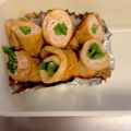 クック4S1NRW☆'s cooksnap of when they made レンジで簡単☆ピーマンの豚肉巻き.