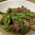 ariyuch's cooksnap of when they made いんげんの甘辛挽肉炒め✤.