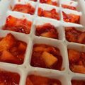 れでよと's cooksnap of when they made 【離乳食 中後期】いちご 冷凍保存.