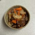 ＊なみへい＊'s cooksnap of when they made 干し芋茎(ズイキ・芋がら)と車麩の煮物.