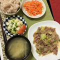 ぐりtoぐら's cooksnap of when they made キャベツと豚こまのオイマヨ炒め.