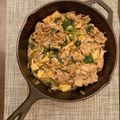 あいちー☻'s cooksnap of when they made 小松菜で簡単★青椒肉絲風〜子供にも♫.