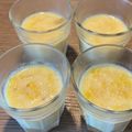 Yokchina's cooksnap of when they made 牛乳で作る！簡単マンゴープリン♡.