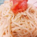 はっぴぴー's cooksnap of when they made 簡単☆たらこパスタ風☆たらこうどん.