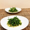 horseland's cooksnap of when they made 芽ねぎのおひたし.
