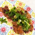PinkyTexas's cooksnap of when they made ☆鶏の唐揚げネギソース☆.