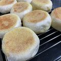 mrsyugafu's cooksnap of when they made ホットプレートで イングリッシュマフィン.