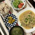 ぐりtoぐら's cooksnap of when they made フライパンで豚肉とゴボウの柳川風鍋.