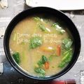 ひトみ's cooksnap of when they made 三つ葉なめこ玉ねぎ入り味噌汁.