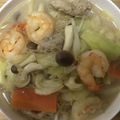 かおり♡♡♡'s cooksnap of when they made 豆乳しらたきチャンポン.