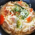 ぷーとんR's cooksnap of when they made たっぷりもやしのあんかけ玉子うどん.