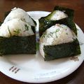 ヌーシ's cooksnap of when they made じゃこおにぎり.
