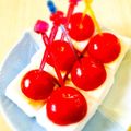 FUHAKKY's cooksnap of when they made はんぺんとプチトマトの味噌マヨピンチョス.