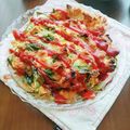 かわゆう1211's cooksnap of when they made みず菜のはんぺんチーズオムレツ.