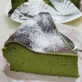 マダムカフェ♡'s cooksnap of when they made 【抹茶バスクチーズケーキ】混ぜて焼くだけ.
